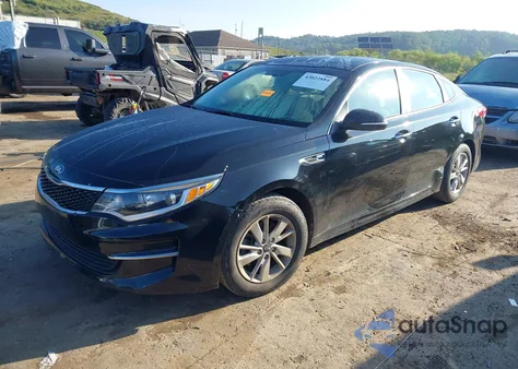2016 Kia Optima Lx из США, поврежденный, VIN 5XXGT4L32GG103058
